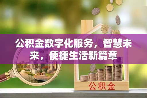 乌尔禾公积金数字化服务，智慧未来，便捷生活新篇章